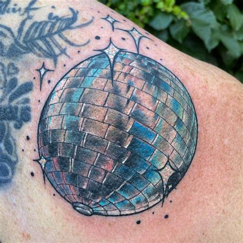 bingo ball tattoo|101 Best Disco Ball Tattoo Ideas That Will Blow Your .
